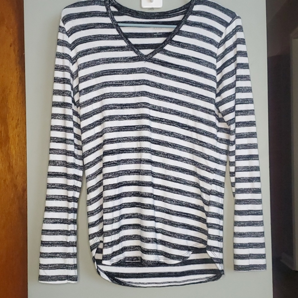 Striped Long Sleeve Top